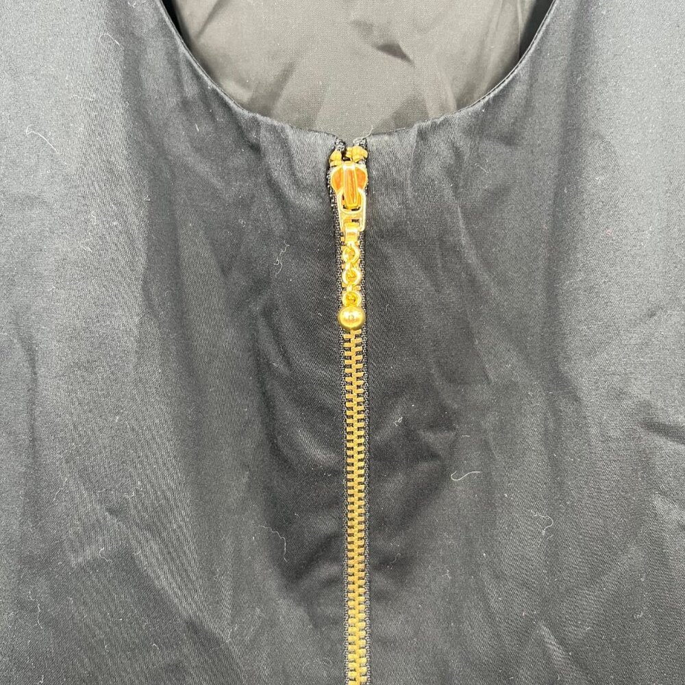 Kate Spade Black Bow Front A-Line Mini Dress | Size 6 - Picture 7 of 7